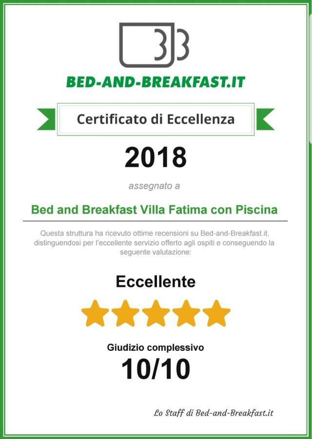 Bed And Breakfast Villa Fatima ตรานิ ภายนอก รูปภาพ